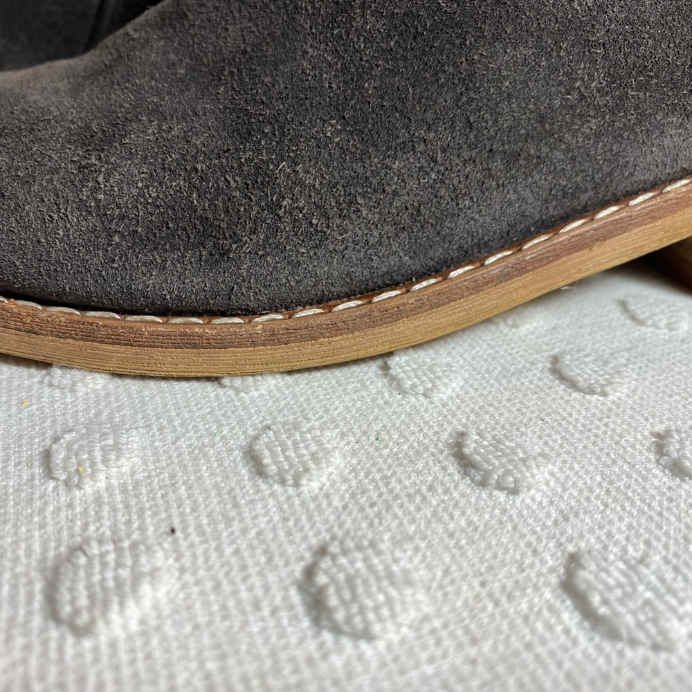 Sam Edelman Grey Mercer Suede Booties - Picture 15 of 16